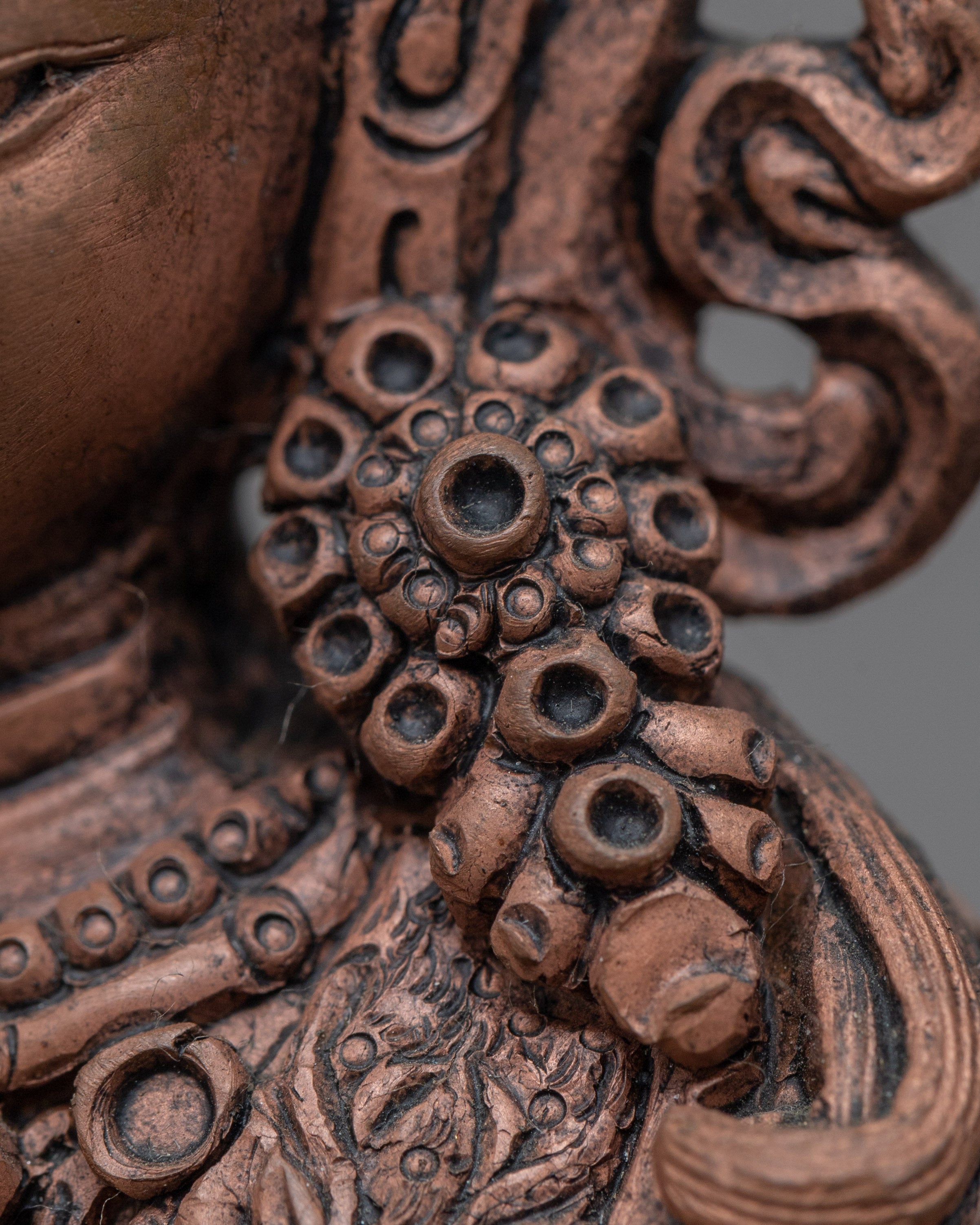 Buddha Avalokiteshvara Statue | Traditional Carved Buddhist Art