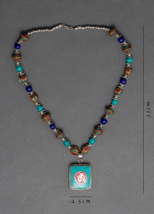 Mantra Crafted Locket | Buddhist Pendent