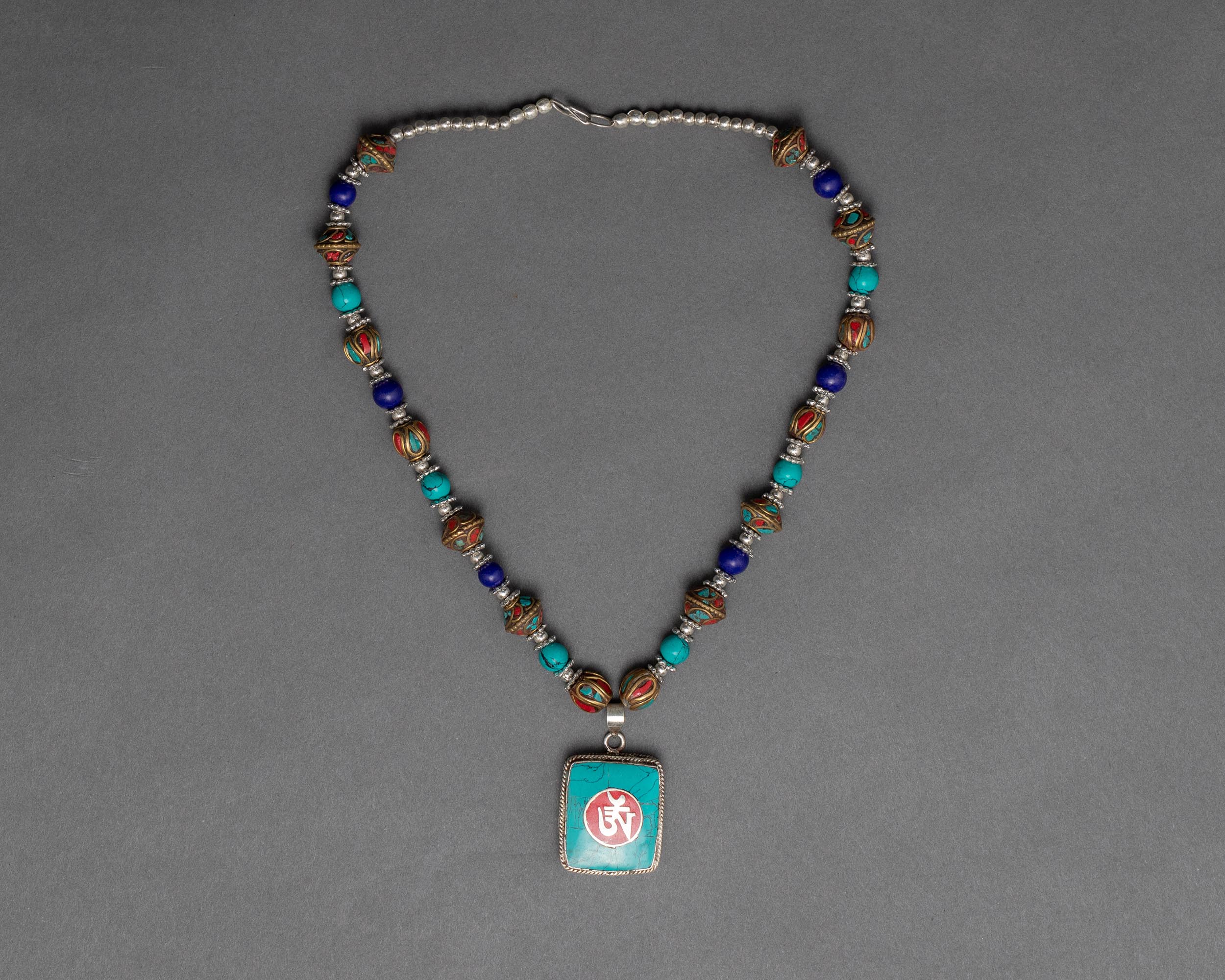 Mantra Crafted Locket | Buddhist Pendent