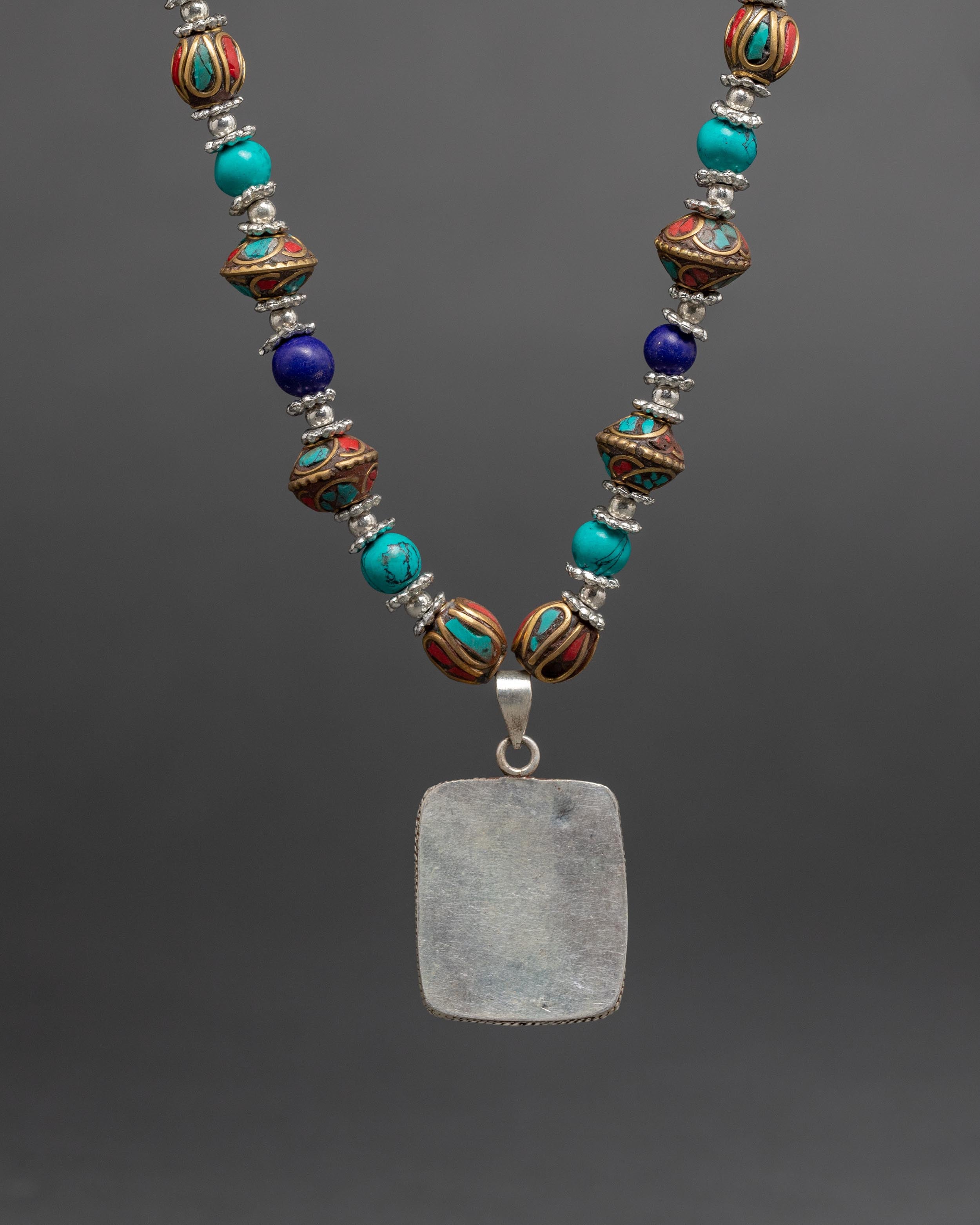 Mantra Crafted Locket | Buddhist Pendent