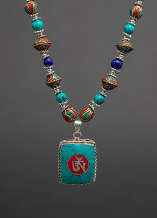 Mantra Crafted Locket | Buddhist Pendent