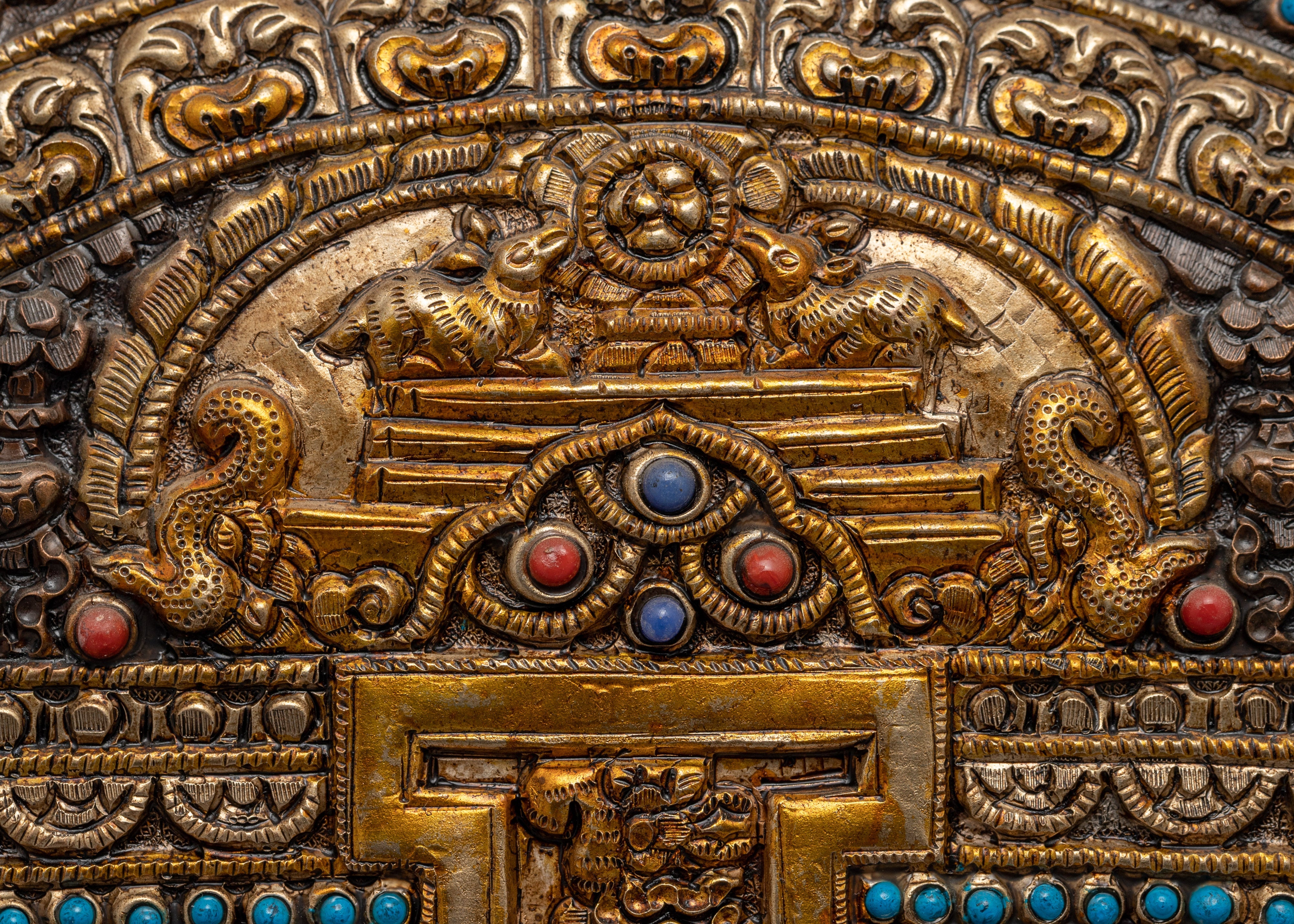 Deity Mandala Art | 24K Gold Plated Mandala