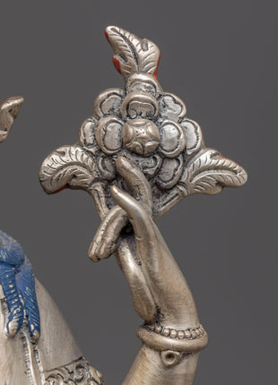 Standing Chenrezig Meditation Practice Statue | Bodhisattva Avalokiteshvara Handicraft