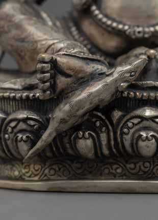 Traditional Ganesha Garden Statue | Buddhist Deity Vināyaka For Home Decor