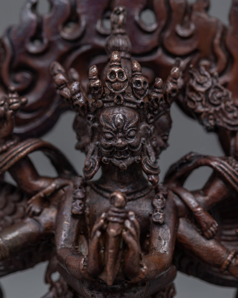 Vajrakilaya Statue | Spiritual Artwork From Nepal