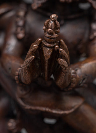 Statue For Vajrakilaya Puja | Original Miniature Artwork
