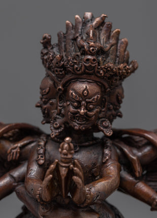 Statue For Vajrakilaya Puja | Original Miniature Artwork