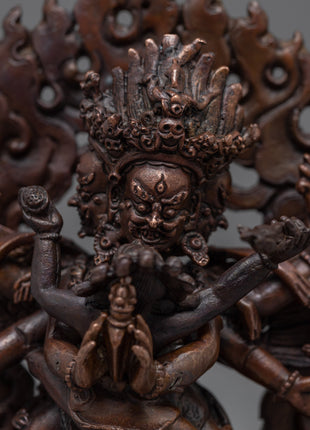 Statue For Vajrakilaya Puja | Original Miniature Artwork