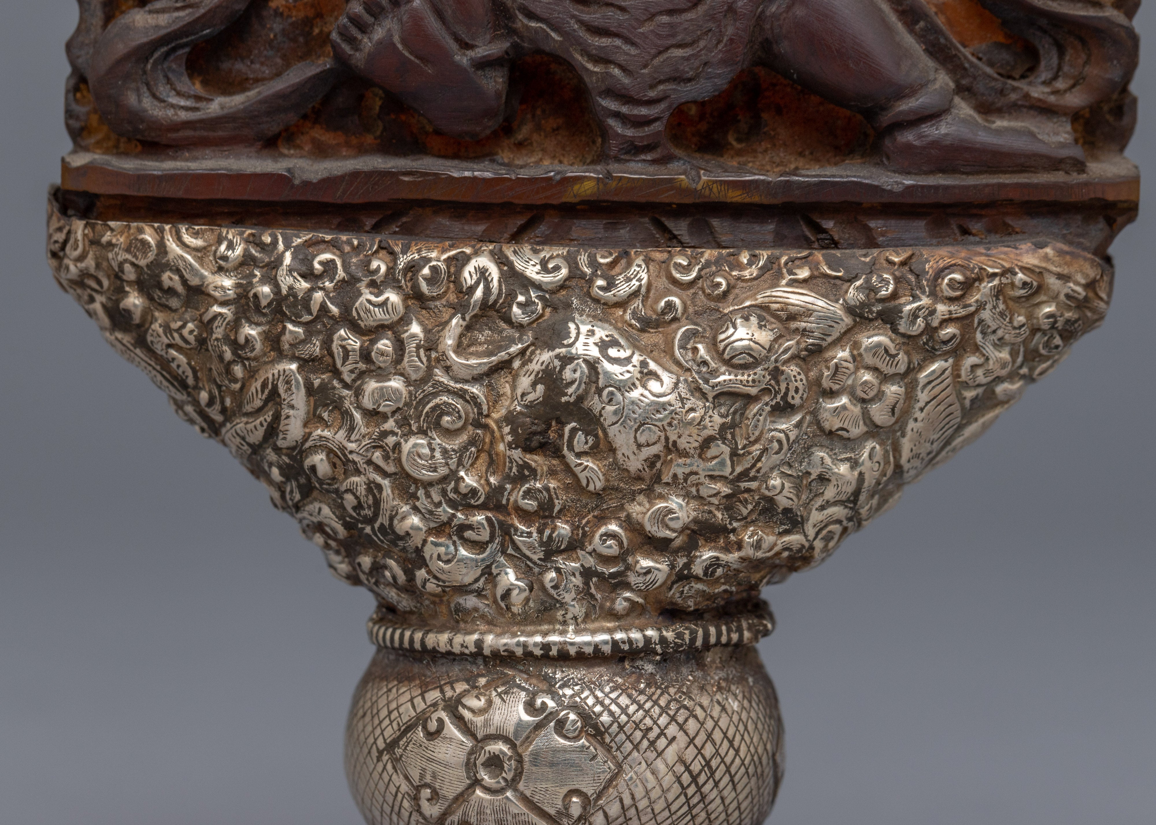 Mahakala Silver Stamp | Home Decor