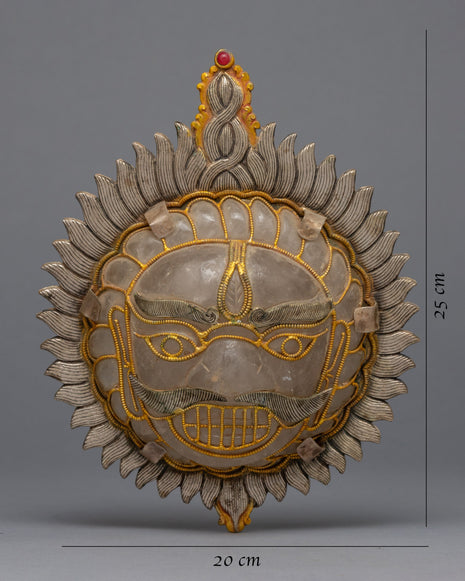 Surya Dev Crystal Face | Wall Hanging