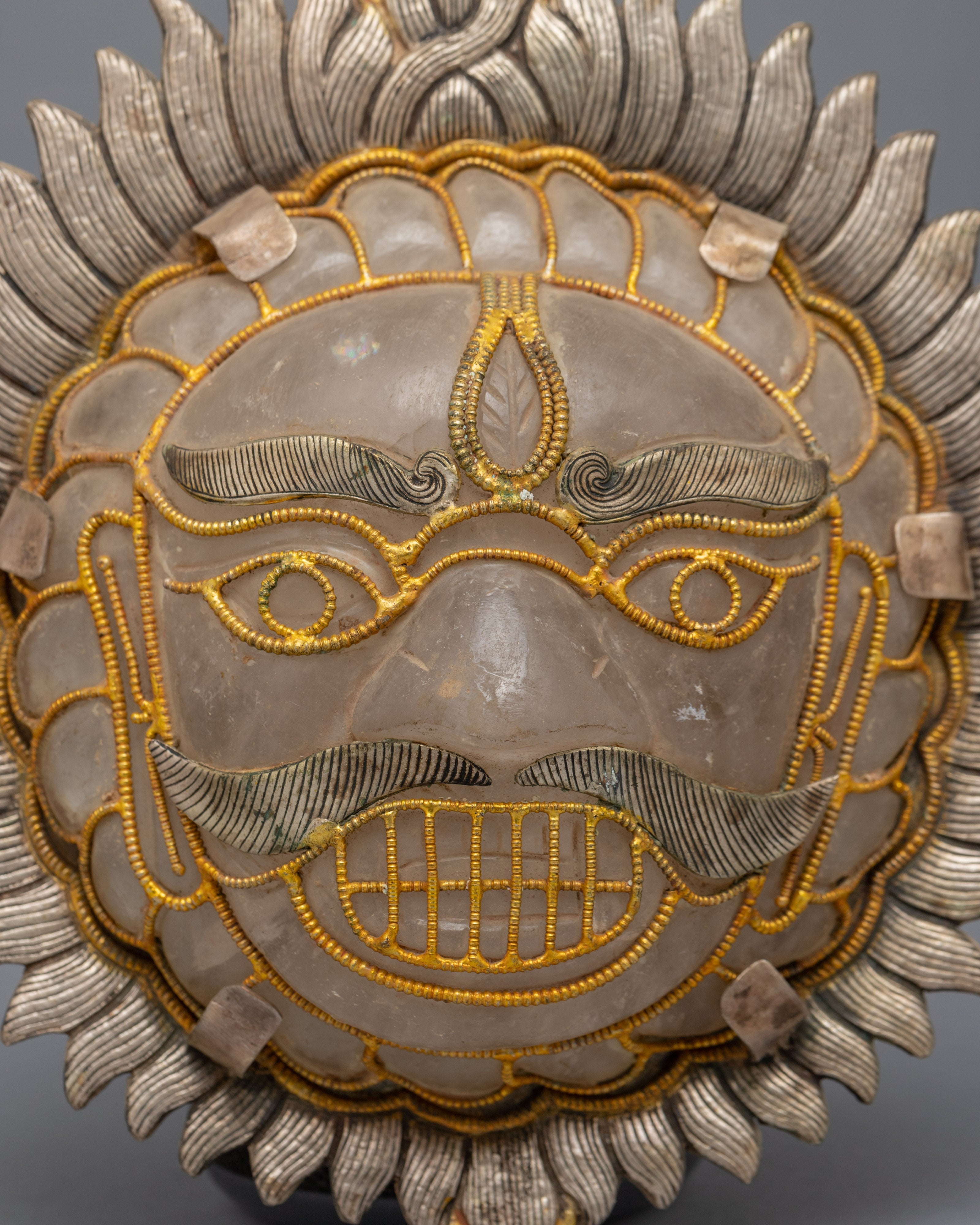 Surya Dev Crystal Face | Wall Hanging