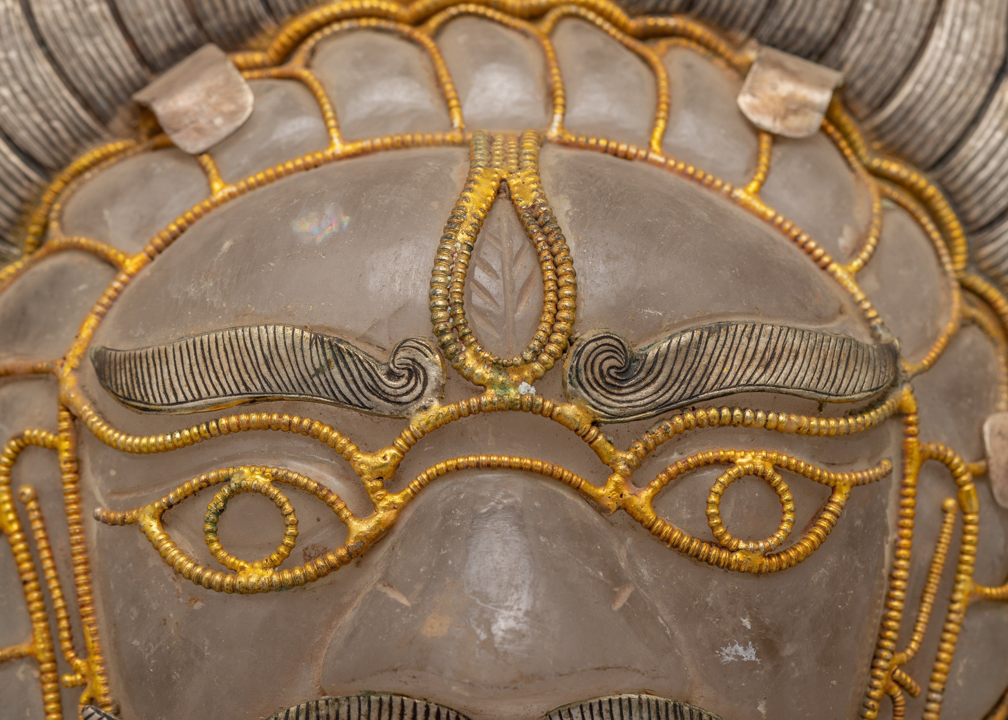 Surya Dev Crystal Face | Wall Hanging