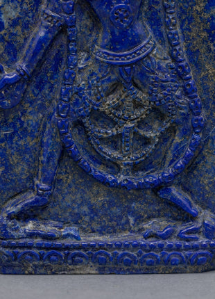 Hand-Carved Lapis Yogini | Tantric Buddhism