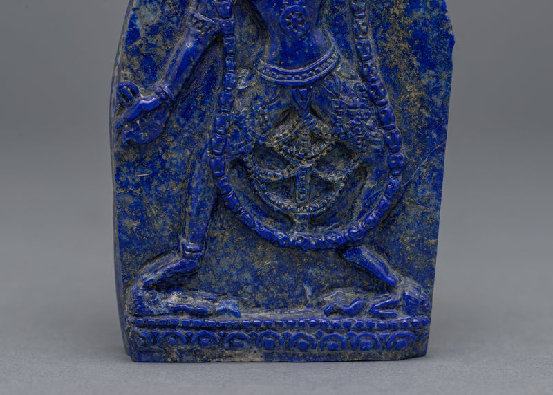 Hand-Carved Lapis Yogini | Tantric Buddhism