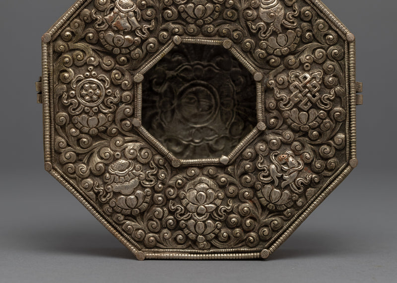 Buddhist Ghau Box | Nepalese Craft