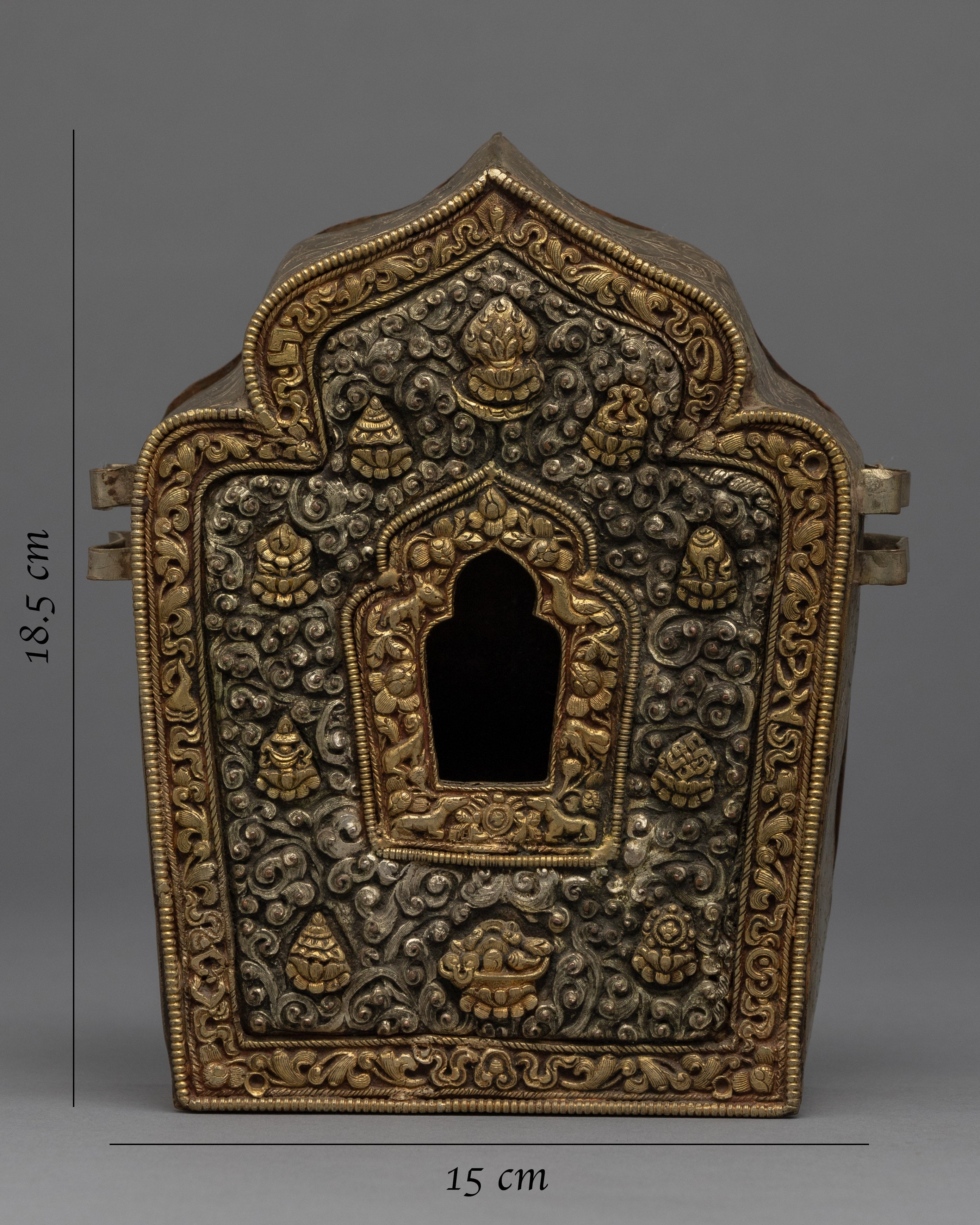 Buddhist Gahu Box | Handmade Nepalese Craft