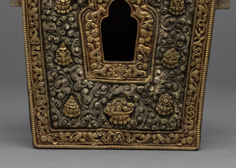 Buddhist Gahu Box | Handmade Nepalese Craft