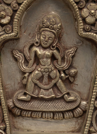 Tibetan Ghau Prayer Box | Handmade Nepalese Artwork