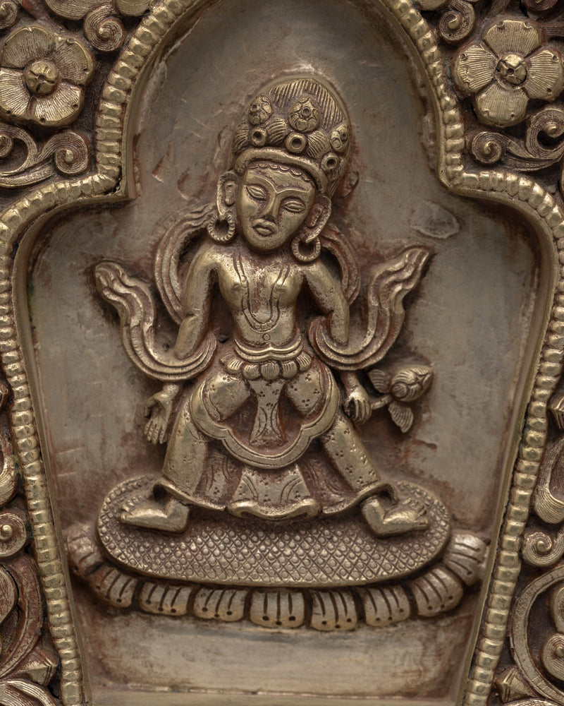 Tibetan Ghau Prayer Box | Handmade Nepalese Artwork