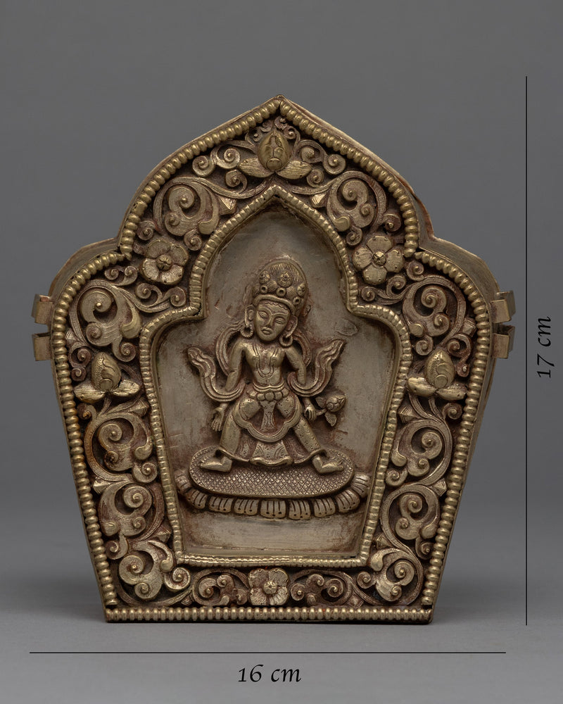 Tibetan Ghau Prayer Box | Handmade Nepalese Artwork