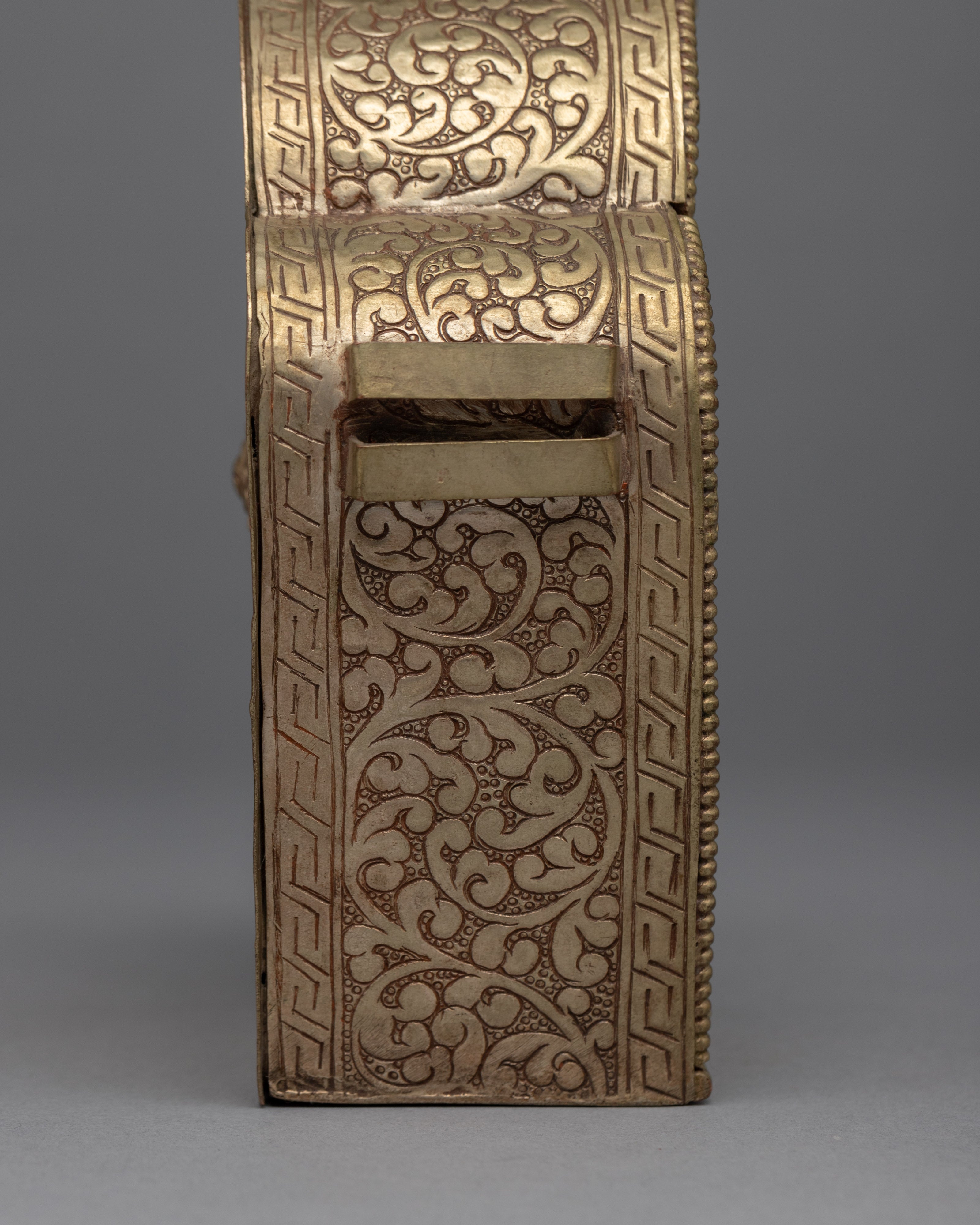 Tibetan Ghau Prayer Box | Handmade Nepalese Artwork