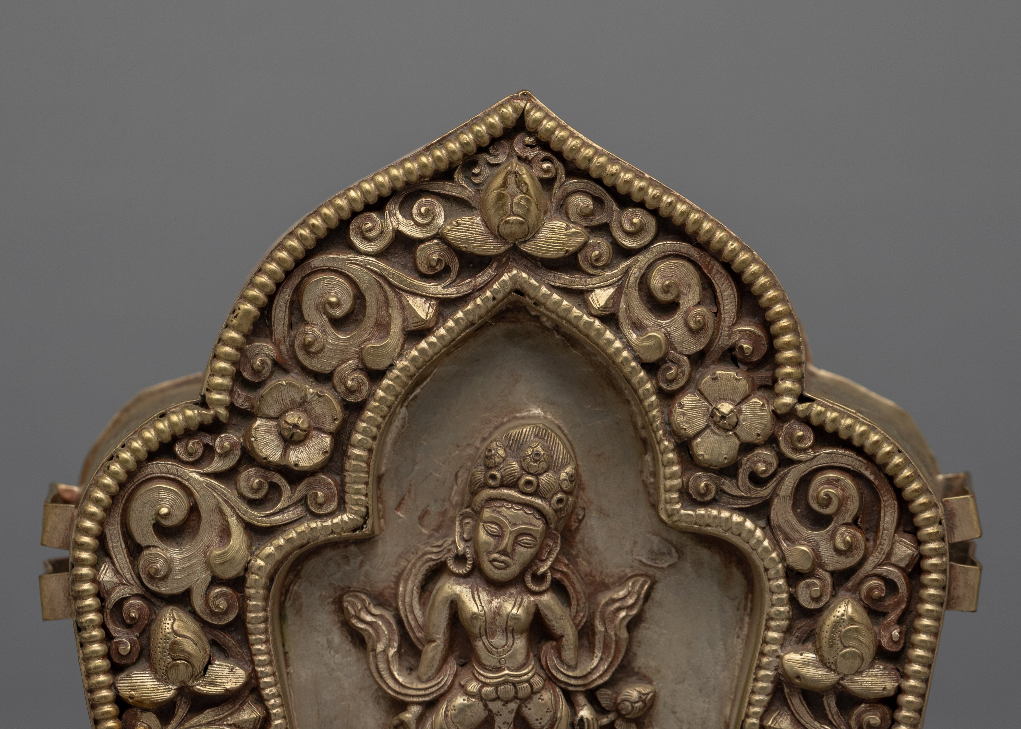 Tibetan Ghau Prayer Box | Handmade Nepalese Artwork