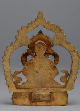 Statue To Chant Mantra Of Vajrasattva | Himalayan Traditional Artwork