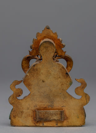 Statue To Chant Mantra Of Vajrasattva | Himalayan Traditional Artwork