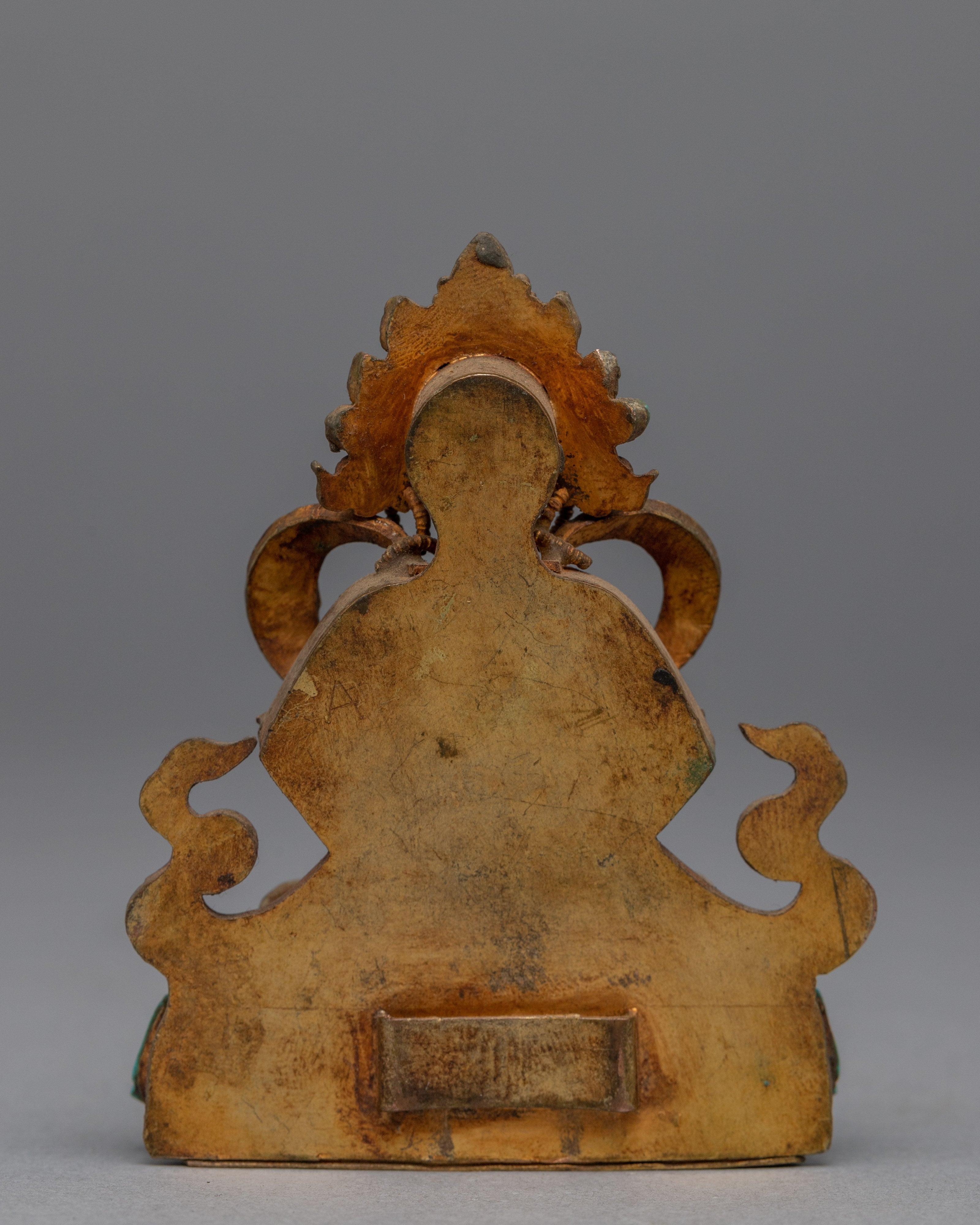Statue To Chant Mantra Of Vajrasattva | Himalayan Traditional Artwork