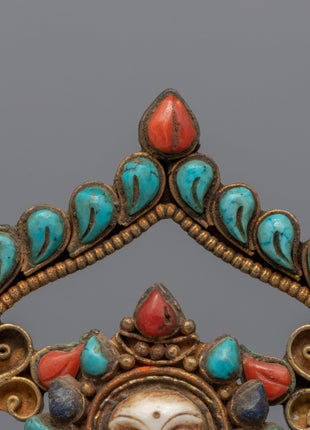 Statue To Chant Mantra Of Vajrasattva | Himalayan Traditional Artwork