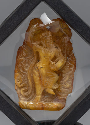 Manjushri With Frame | Tibetan Altar Item