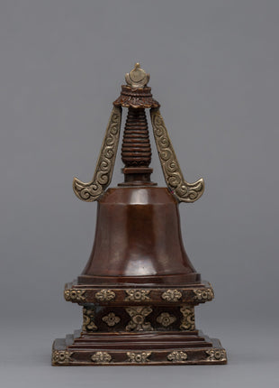 Copper Buddhist Stupa | Home Decor Stupa