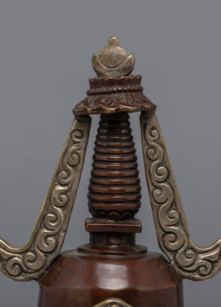 Copper Buddhist Stupa | Home Decor Stupa