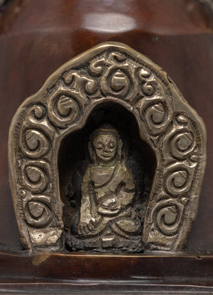 Copper Buddhist Stupa | Home Decor Stupa