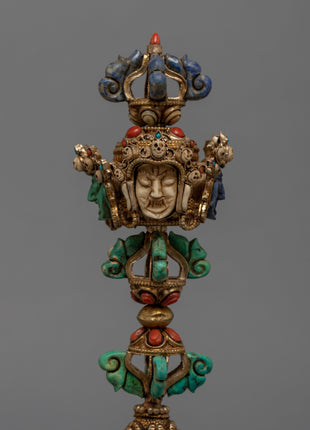 Buddhist Phurba | 24K Gold Plated