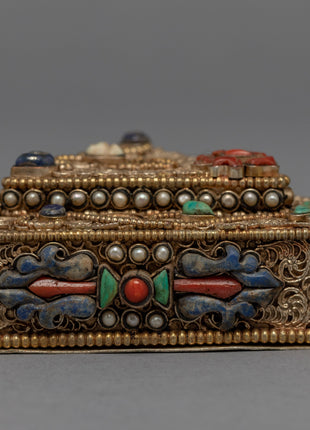 Buddhist Phurba | 24K Gold Plated