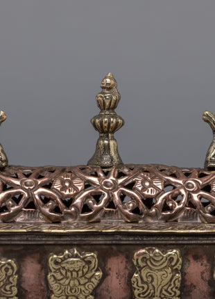 Prayer Wheel Incense Burner | Himalayan Art Work