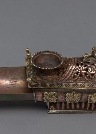 Prayer Wheel Incense Burner | Himalayan Art Work
