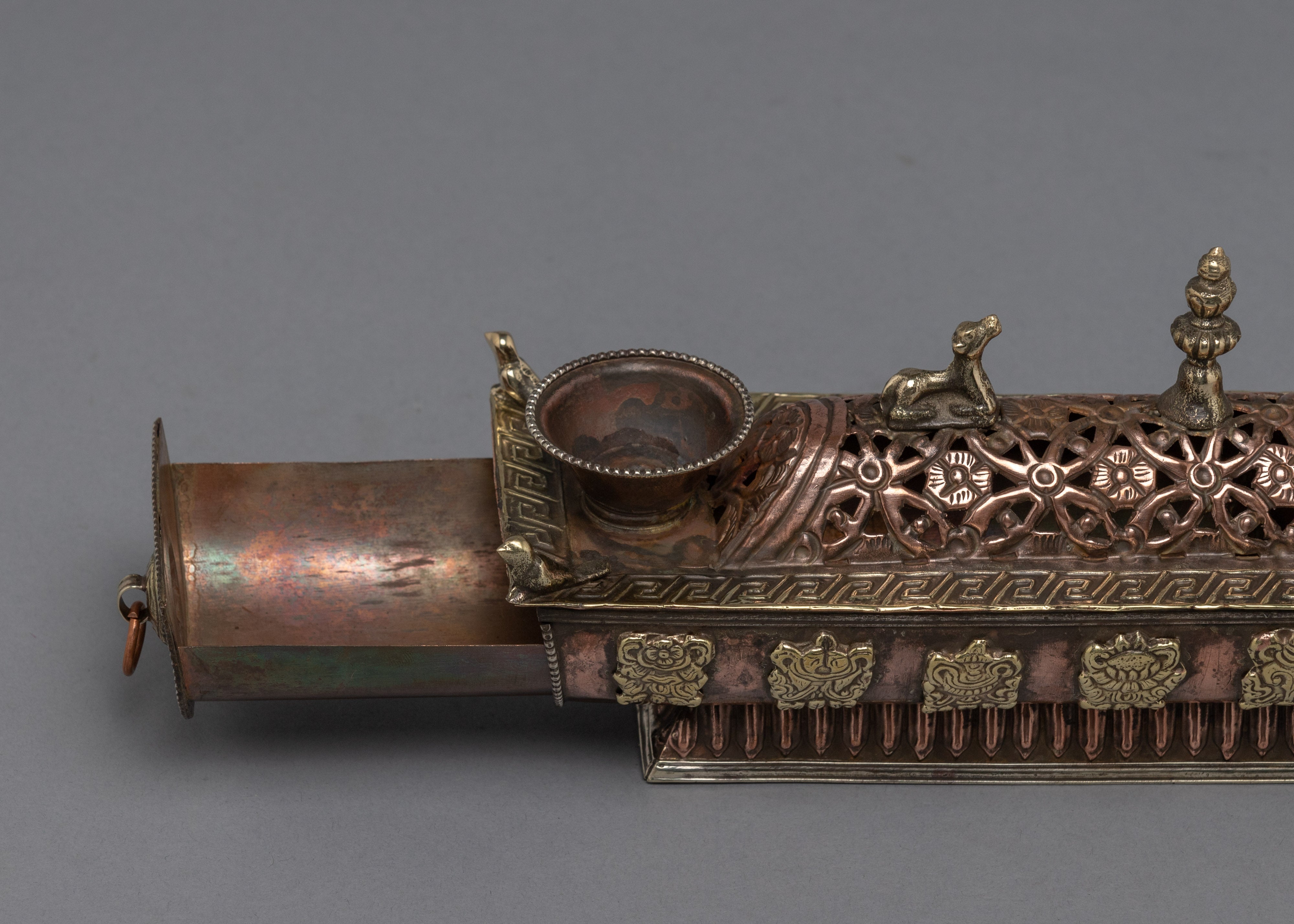 Prayer Wheel Incense Burner | Himalayan Art Work