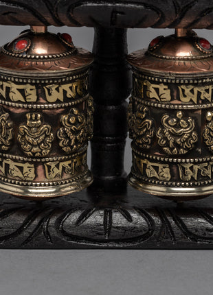 2-in-1 Prayer Wheel | Wall Mount Wheel