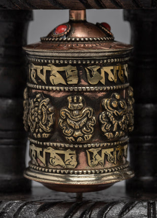 2-in-1 Prayer Wheel | Wall Mount Wheel