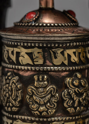 2-in-1 Prayer Wheel | Wall Mount Wheel