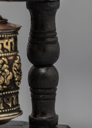 2-in-1 Prayer Wheel | Wall Mount Wheel