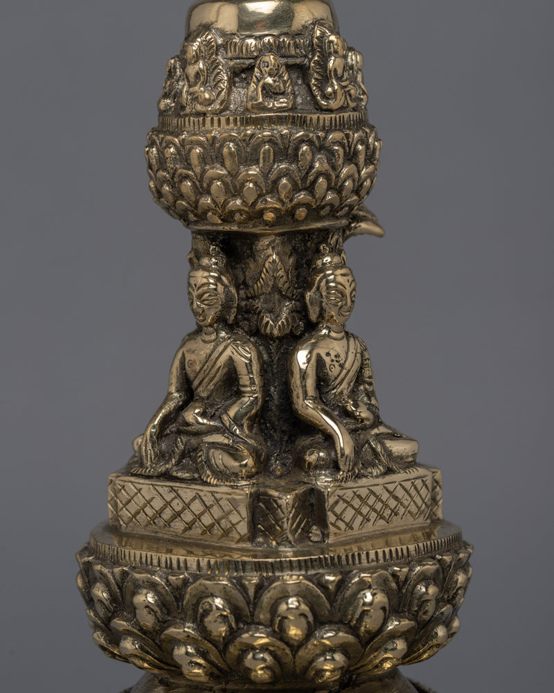 Brass Stupa | Home Decor