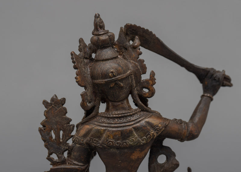 Maha Manjushri Sculpture | Traditional Himalayan Art