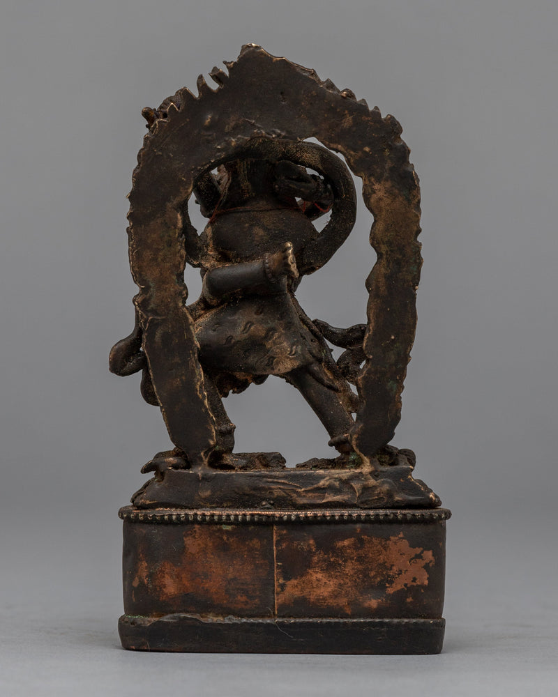 Chakrasamvara with Consort Statue | Buddhist Deity With Consort Sculpture