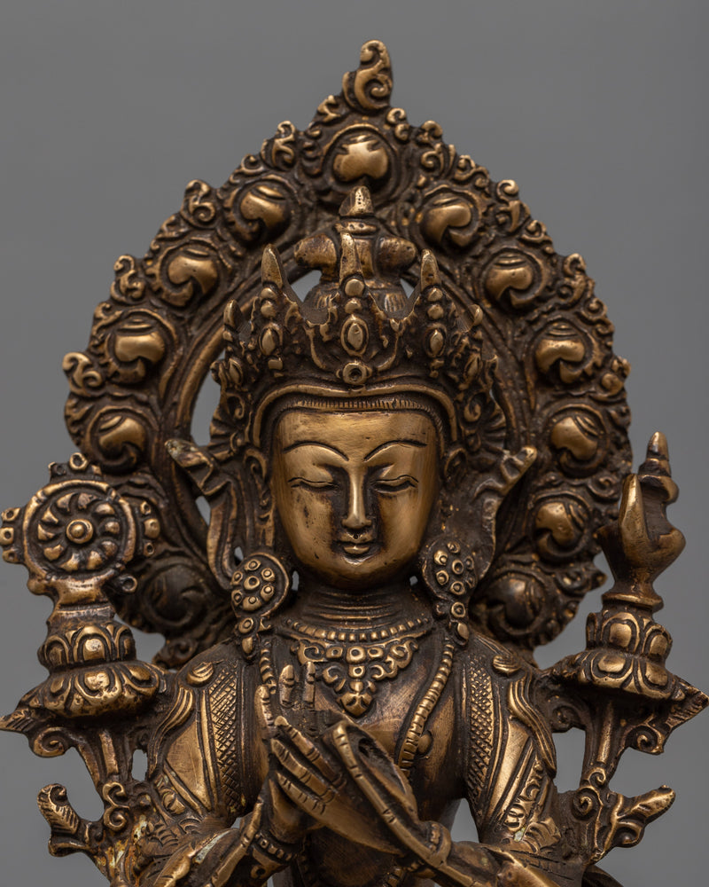 The Future Buddha Maitreya Statue | A Sacred Sculpting Art of Nepal