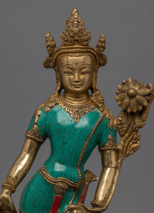 Standing Chenrezig Statue | Bodhisattva Lokeshwara Artwork