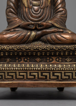 Amitabha Buddha Sculpture for Home Decor | Traditional Tibetan Art