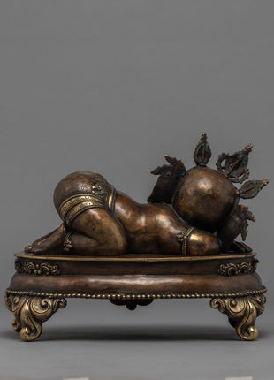 Sleeping Ganesh Statue | Himalayan Artwork